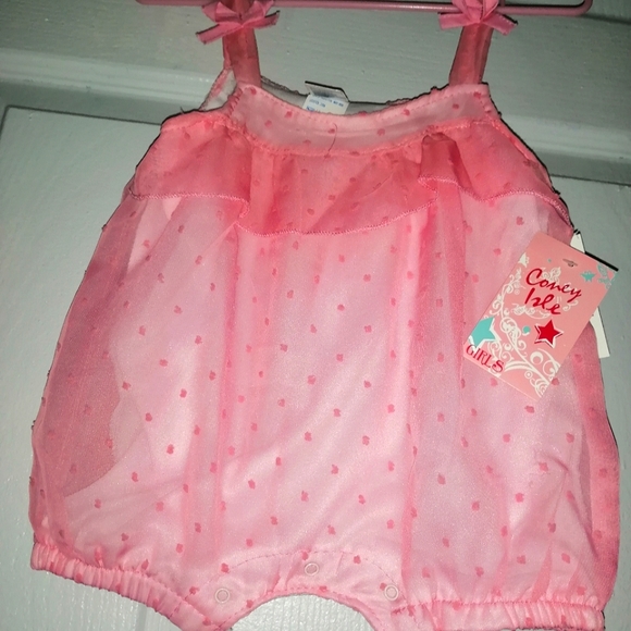 Coney isle pink romper 18M - Picture 2 of 4